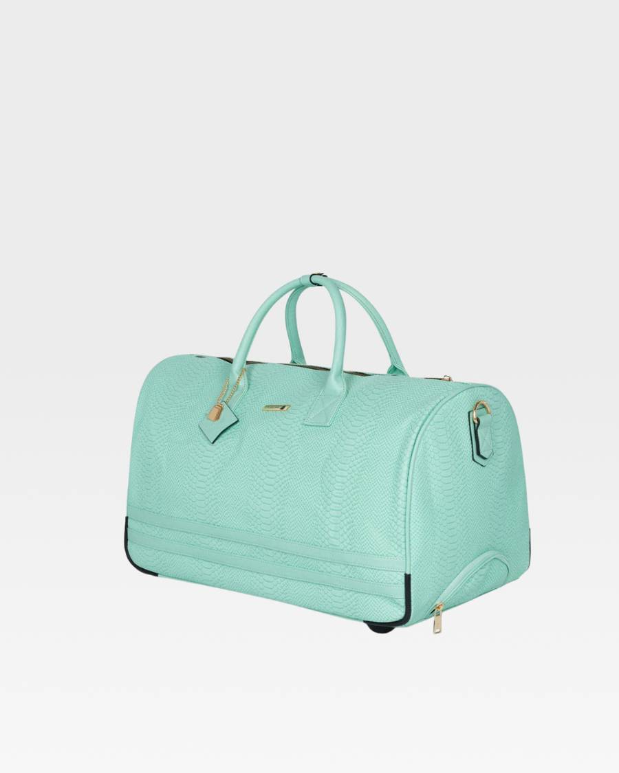 Apollo 1 Backpack & Rolling Duffle Bag Set in Mint