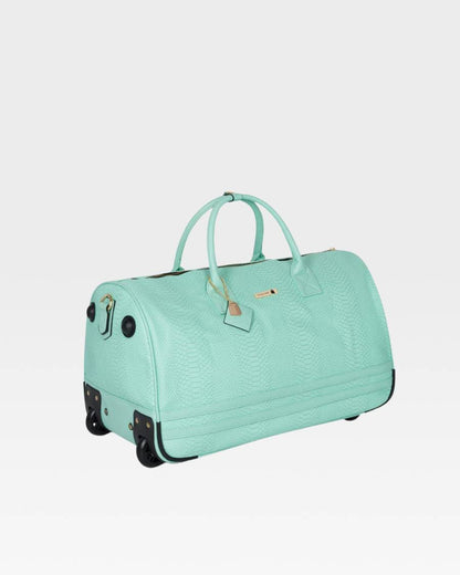 Apollo 1 Backpack & Rolling Duffle Bag Set in Mint