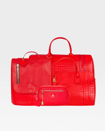 Apollo 2 Travel Set in Red
