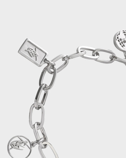 Charm Bracelet in Silver