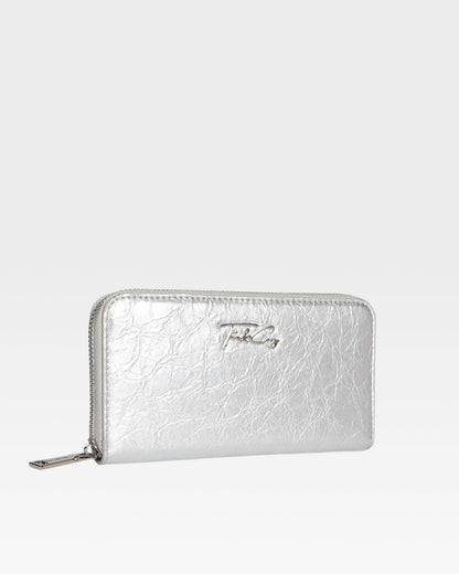 Clutch Wallet in Silver
