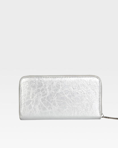 Clutch Wallet in Silver