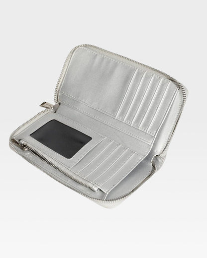 Clutch Wallet in Silver