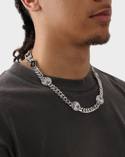 Cosmo Chain Necklace in Silver