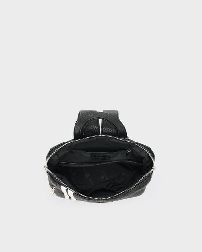 Striped Sensation Backpack in Black