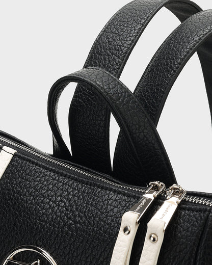 Striped Sensation Backpack in Black