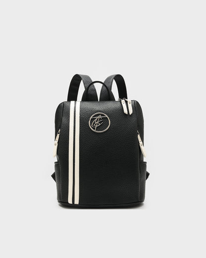 Striped Sensation Backpack in Black