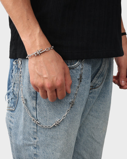 T&C Necklace in Silver