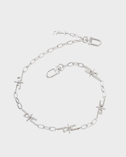 T&C Necklace in Silver