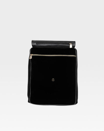 Velvet Travel Set in Black